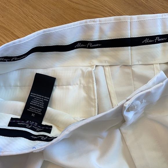 ALAN FLUSSER GOLF SHORTS, NWT - Picture 2 of 7